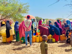 Water Trucking for IDPs in Wajid District, Bakool Region