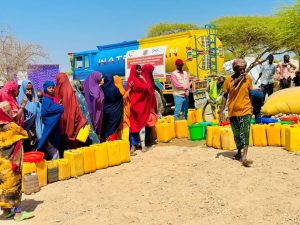 Water Trucking for IDPs in Wajid District, Bakool Region